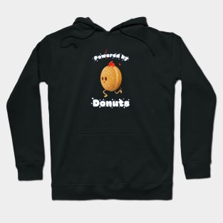 Powered (Powdered) by Donuts Hoodie